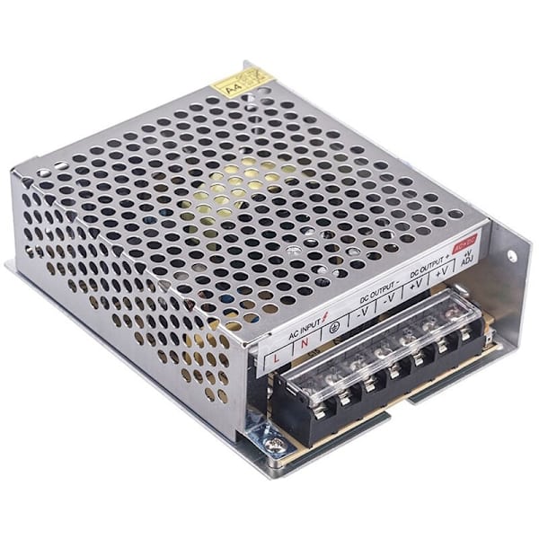 AC 100V - 240V til DC 5V 10A 50W Spændingstransformator Strømafbryder til LED-strimmel