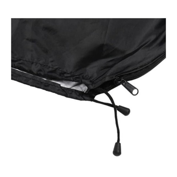 Svart parasolltrekk 265x50x70x40CM Vanntett utendørs.--
