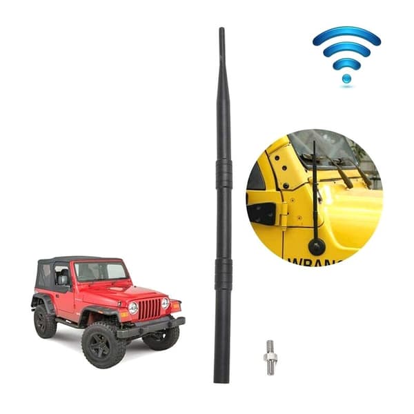 13 tommer fleksibel bilsignalradioantenne til TJ 1997-2006 tilbehør