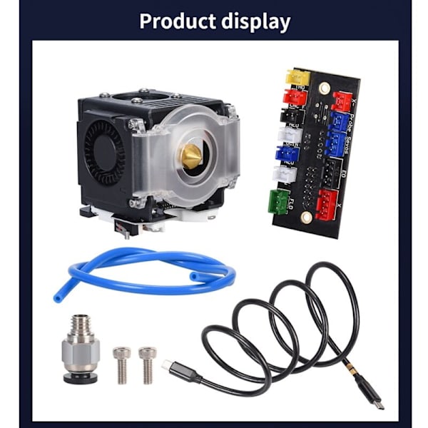 TC Hotend Kit B1 3D-skriverekstrudersett Oppgradering Alle metalldeler for 3 CR10