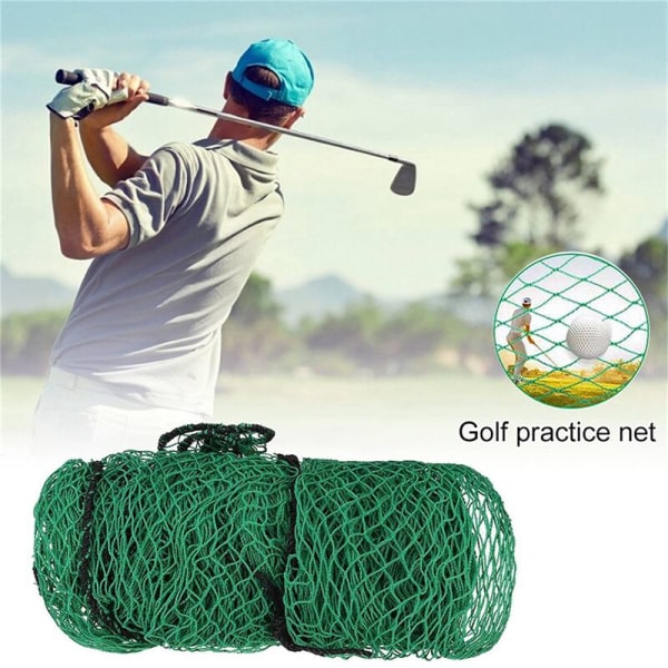 Golf treningsnett Net Heavy Duty Rope Border Sports Barrier Treningsnett Golf treningstilbehør 2X2Meters