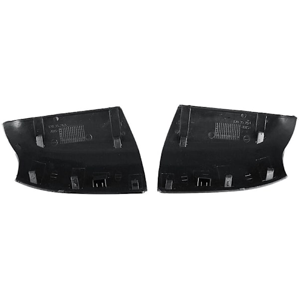 Blank svart bil backspegelkåpa trim sid ving skal för Focus MK2 2005 2006 2007 Höger