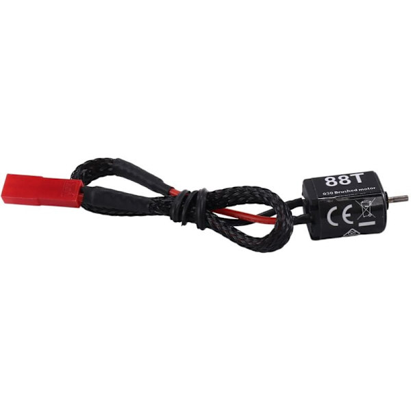 Borstad motor 030 88T högt vridmoment, JST-kontakt för Axial SCX24 1/18 1/24 1/28 1/32 RC Crawler biluppgraderingsdelar