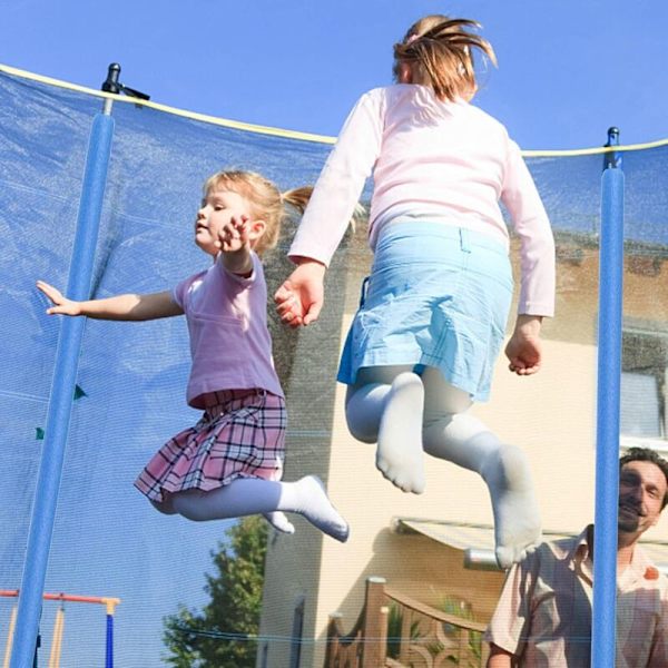 Skumskydd för Trampolinstolpe - 40CM (Innerdiameter 2,5cm) - Skumrörssats för Trampolin Hoppbäddräcke - Svamptube för Kollisionsskydd