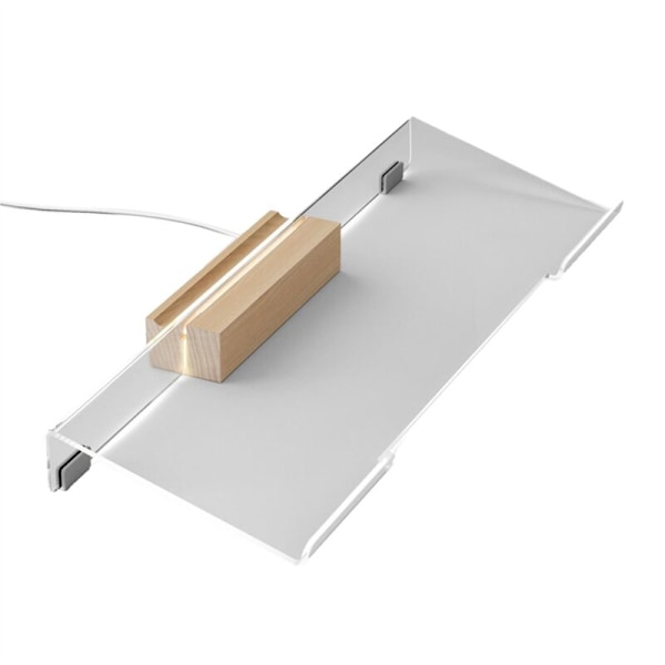 Datortangentbordsställ, Akryltangentbordsförhöjare för skrivbord, Tangentbordsställ, för ergonomisk skrivning, kontor, hem