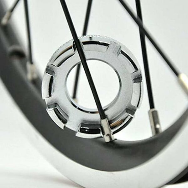 Mini Cykel Egernippel Nøgle Cykel Hjul Fælg 8 Vejs Nøgle Spændetang Cykel Reparationsværktøj Holdbar Bærbar Håndværktøj