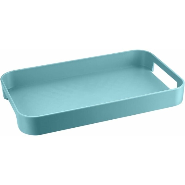 Serving Trays, Beverage Tray, Kitchen Decorative Trays, Plastic Serving Tray, Rectangular Tray for Breakfast, Food, Kitchen, Hotel, Table-Fe