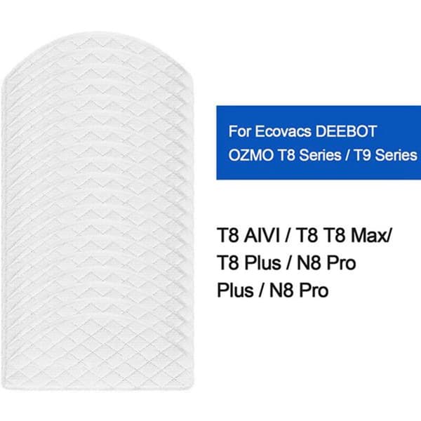 50 st Engångs Moppar för Ozmo T8+ Max T9 N8 Pro Dammsugare Pads