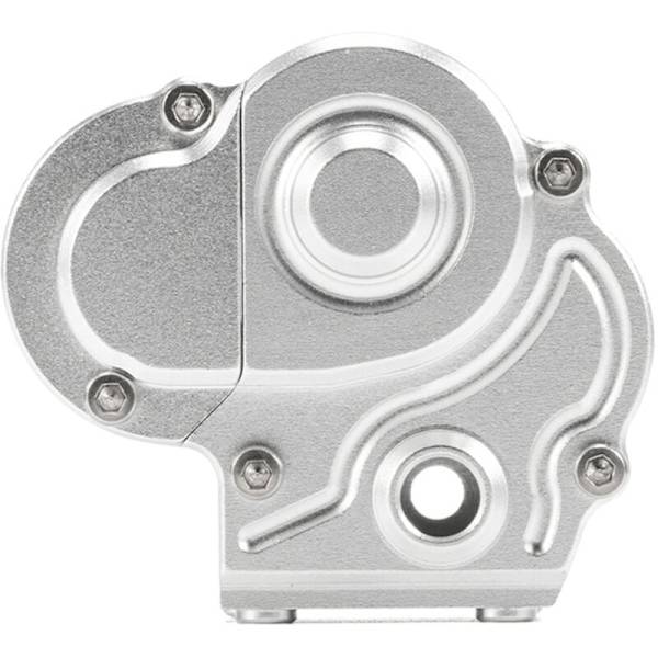Växellådskåpa, växellådslock för Axial 1/18 UTB18 CAPRA RC klätterbil uppgraderingsdelar, silver