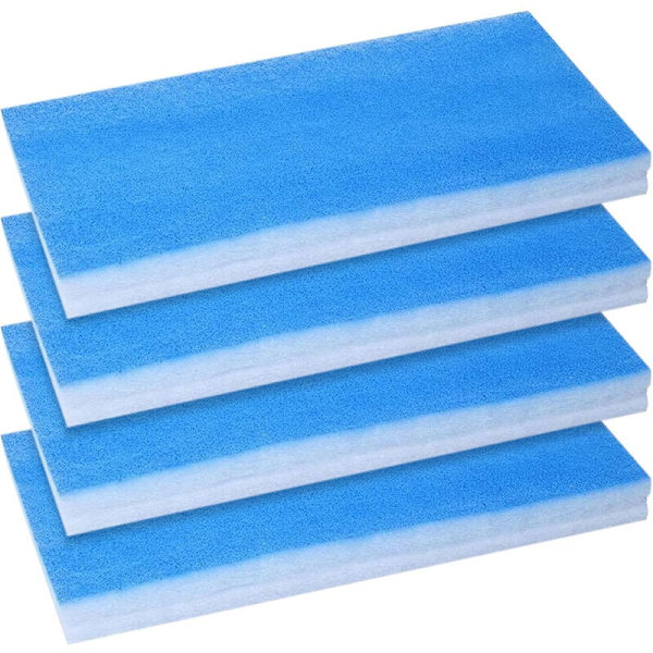 Airbrush-harrastus Airbrush-suihkukopin suodatinpaketti, lasikuitukopin vaihtosuodatin yhteensopiva Master-, Paasche 4 kpl sarjan sininen