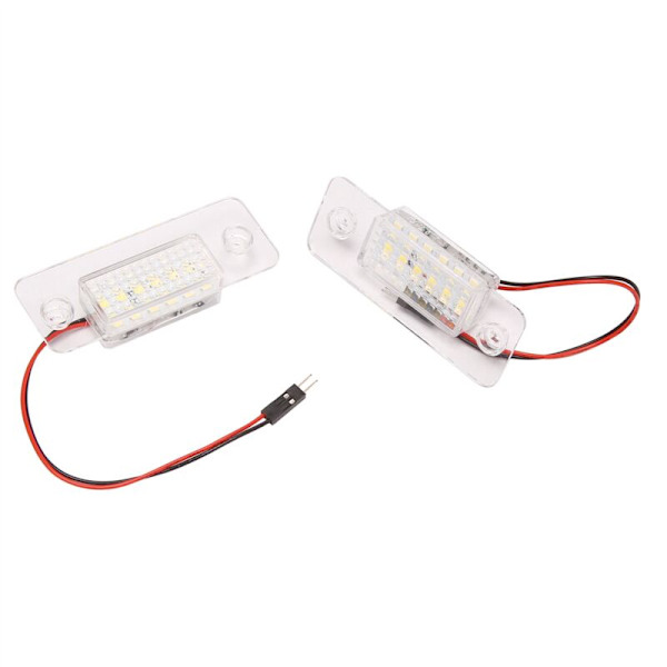 1 par LED-skyltbelysning för A8 D3 2002-2010 E40943022 Lamppdelar Billampa