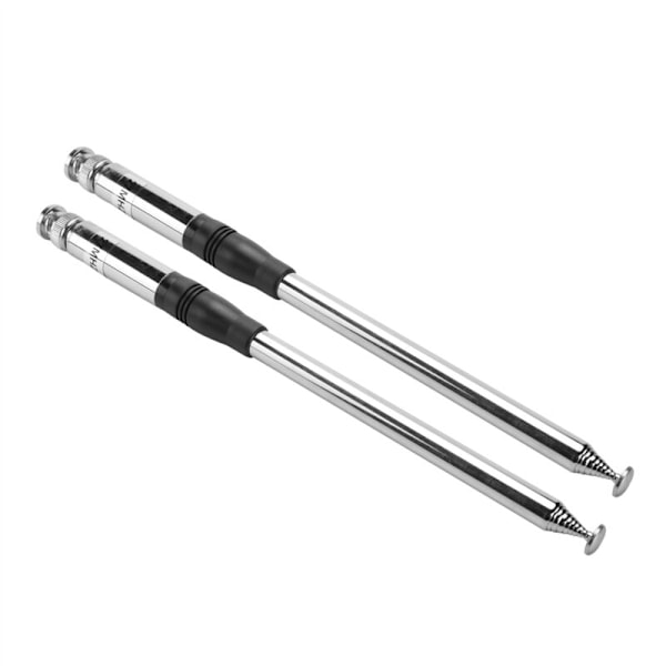 2X 27Mhz Antenne 9 Tommer 51 HT Teleskopisk/Stang Antenne til CB Radio ûrConnector BNC