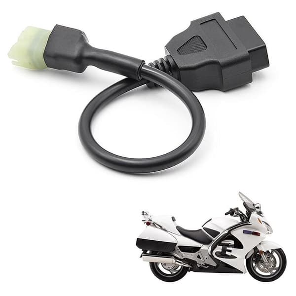 4-pinners diagnostisk adapterkabel deler feildeteksjon egnet for motorsykler