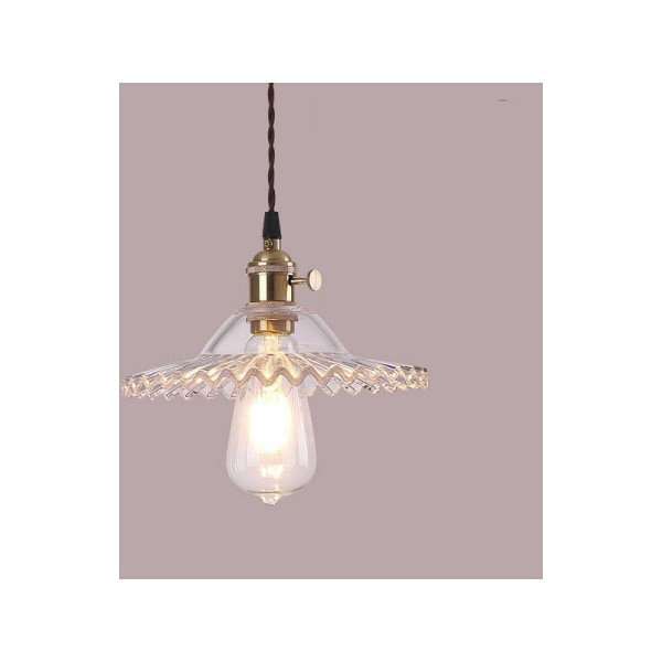 E27 industrielle vintage glass pendellamper Retro taklampe Glassbelysning Retro pendellamper Industrielle taklamper Pendellamper tak