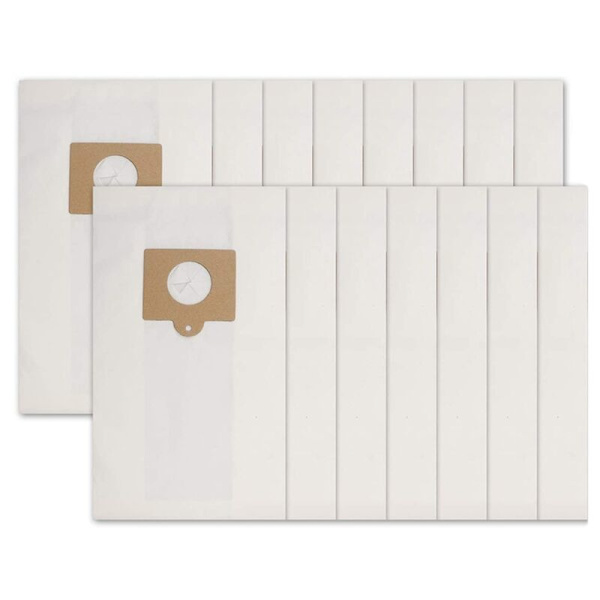 Pakke med 15 generiske støvsugerposer til Kenmore Style C/Q, kompatibel med modeller 5055,54321,50104, også til Panasonic C-5 C-18