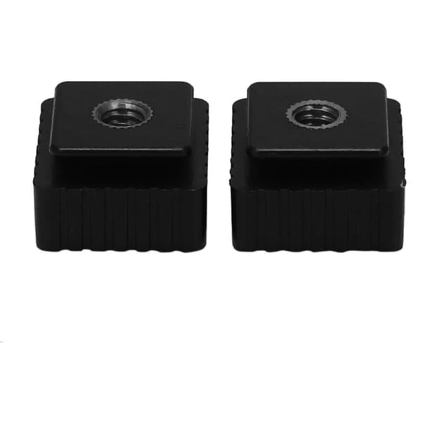 2 stk. 1/4 tommer gevind flash sokkel montering adapter til stativ studie lampeholder