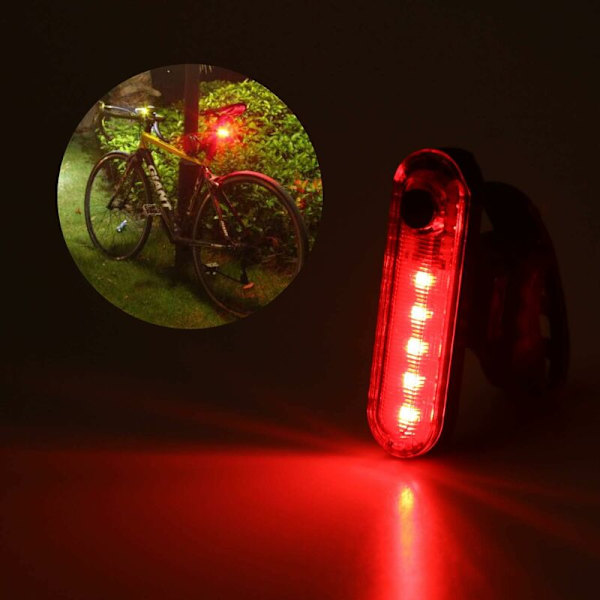Takavalot pyörään - 2 kpl takavalot, USB-ladattavat COB LED vedenpitävät takapyörävalot, 4 valaistustilaa turvallisuuden ja näkyvyyden varmistamiseksi