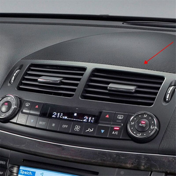 Til W211 2003-2008 Bil Dashboard Panel Central Air Vent Outlet Tilbehør