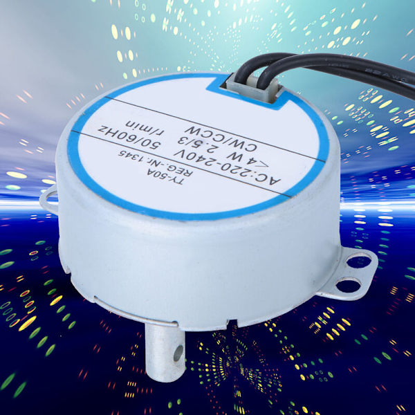 TY-50A Høy kvalitet fjernstyrt synkronmotor for bevegelig hodevifte 220-240V