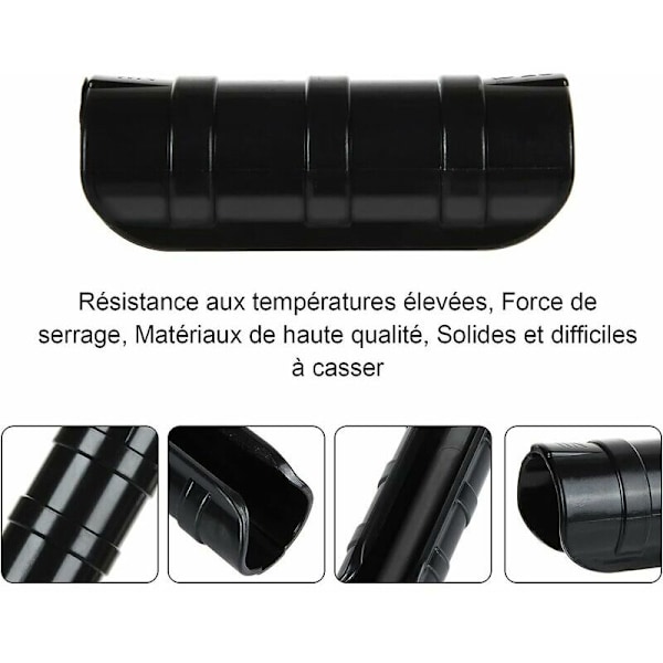 Växthusfilmklämma, phe 20 ST 25MM Växthusklämma Filmklämma Kit för Plast, Växthusfilm Fästklämmor, Insektnät, Växthusskuggning
