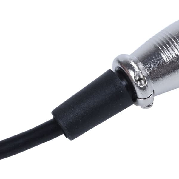 3-polet XLR-stik til 6,35 mm 1/4 tommer mono han-stik kabel (ca. 10 fod)