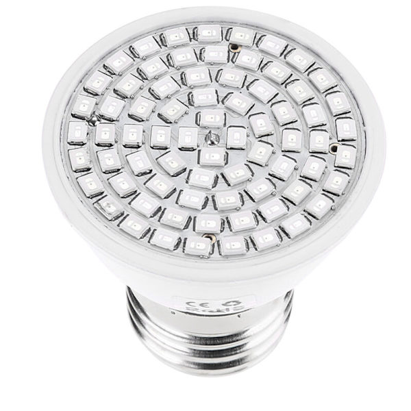 Täyden spektrin E27 5W AC220V 72 LED SMD2835 LED-kasvualamppi kasveille, kukille ja hydroponiikalle