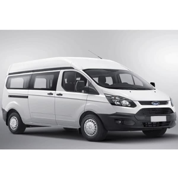 Bilde ABS Fiber Girskiftpanel Deksel Trim Passer Til Transit 2017 Tourneo Custom 2016