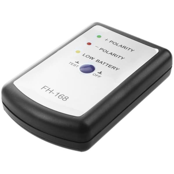 2X Sort Højttaler Polaritetstester PH Fasemåler til Bil Auto