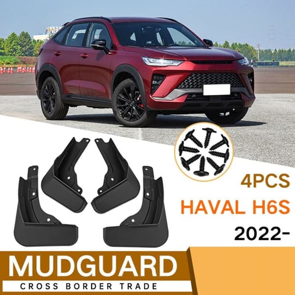 - Bilskærm til H6S 2022 Mud Guard Flap Splash Flaps Mudflapor Tilbehør