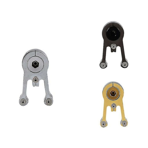 Titanium Pom for Brompton Sykkel Styre Catcher Liten Klut Folding Sykkel Foran Rør Fiksering Spenne Svart