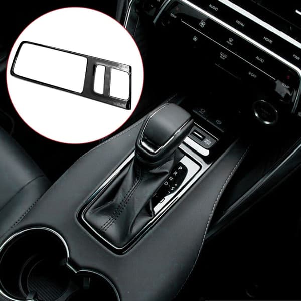 For Venza 2020 Gloss Black ABS Center Console Gear Shift Panel Cover Trim Frame Car Styling