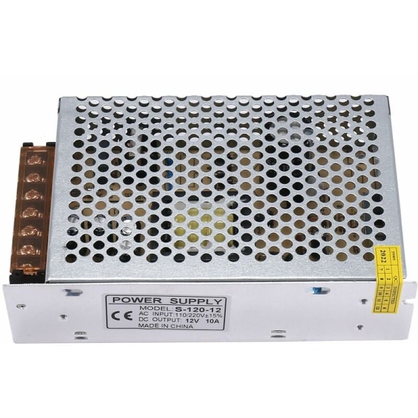 DC 12V 10A 120W Växelströmförsörjning Transformator AC-DC Strömförsörjning AC 110V/220V till DC 12V Växlingsadapter