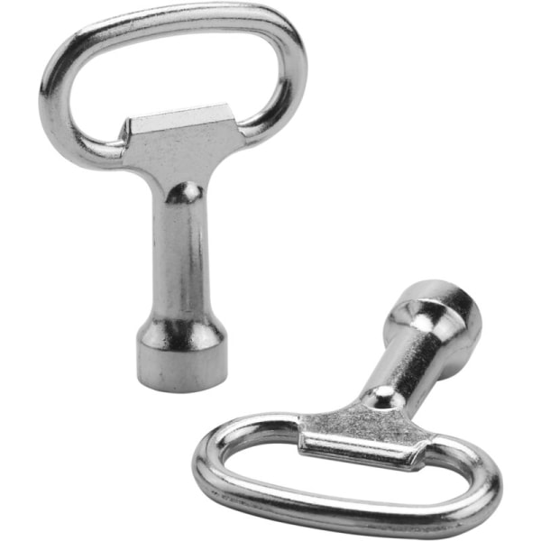 Kolmion muotoinen metalliavain kotelo 8mm kolmion muotoiselle pullolle - 2 kpl