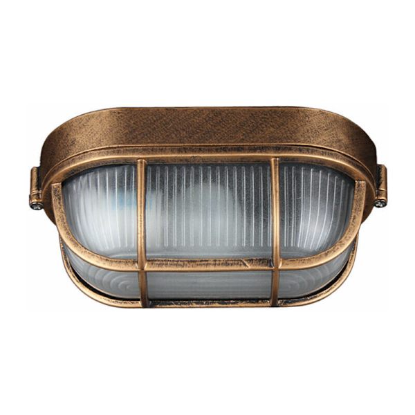 Ulkoseinävalaisin Retro Teollinen Seinävalaisin Soikea Venelamppu Luukkulamppu, Ellipsi Kattovalaisin Seinävalaisin Valaisin, Sisä- ja Ulkokäyttöön