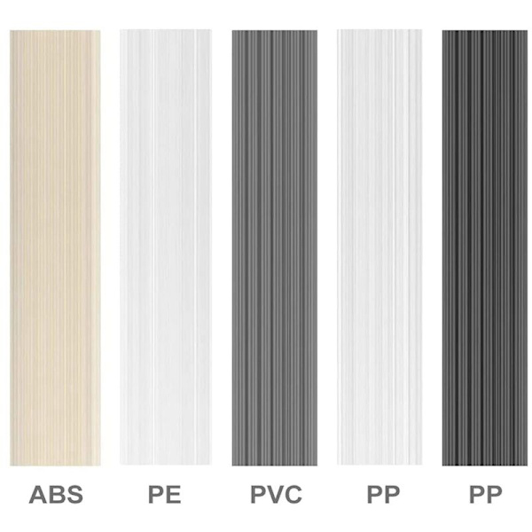 Plast Svetsstavar 56 Stycken - 7 Typer av Svetsning Plast (PP PU ABS PE PA PC) Uppvärmning 2-i-1 Plast Svetsare Svetsning