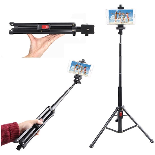 Bluetooth Selfie Stick Mini Monopod Live Selve-Timer Funksjon YK-3688