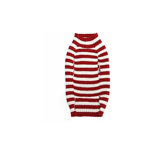 Jultröja för husdjurshund (Santa Striped (XXL)) -