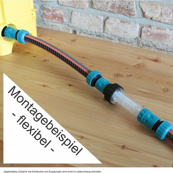 Vandfilter til højtryksrenser, havepumpe, havevanding, autocamper 3/4\" tilslutning Kompatibel med Kärcher 4.730-059.0，47300590，4.730-059 (