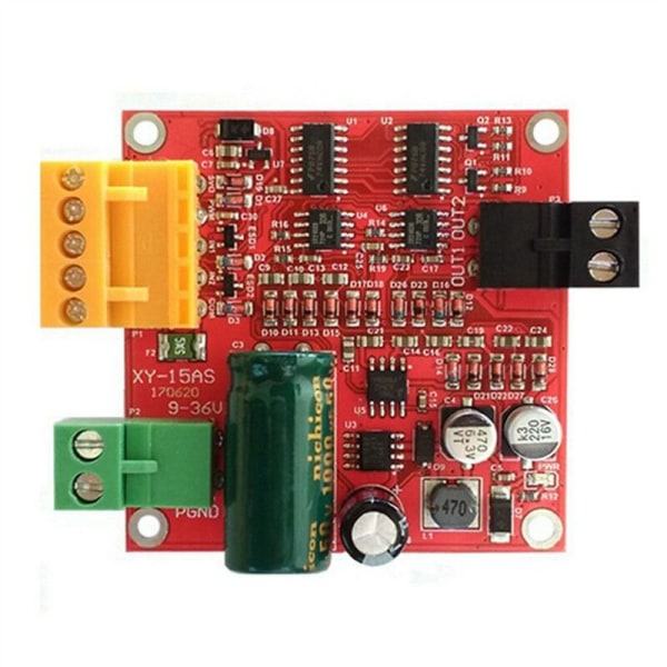 DC-motordrivbrett 15A 6-36V Høy industriell PWM-regulering DC PWM-kontrollermodul