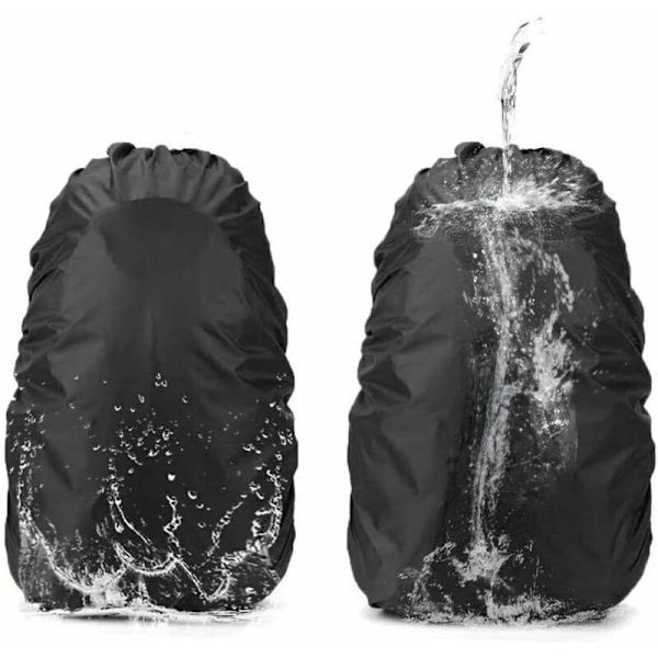 Ryggsäcksregnöverdrag, 2 st Vattentäta Ryggsäcksöverdrag, 35L & 45L Vattentätt Dammtätt Skyddande Överdrag Slitstarkt Hållbart för Camping Vandring