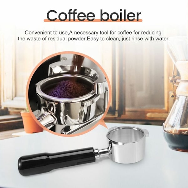 51 mm filterholder til Ec685 Ec680 kaffebundfilterholder med 51 mm kaffepulverskål 2 stilarter