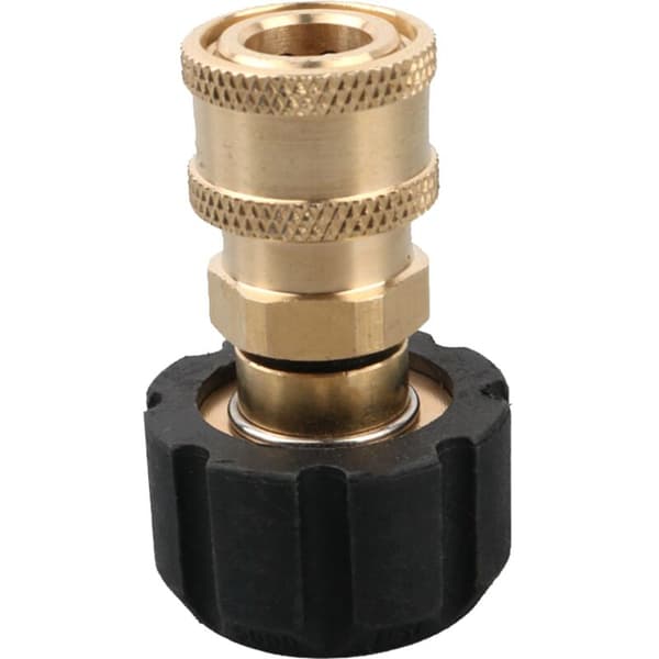 1 stk 1/4 til M22 Koblingsvaskemaskin Biltilbehør Slange Adapter Koblinger
