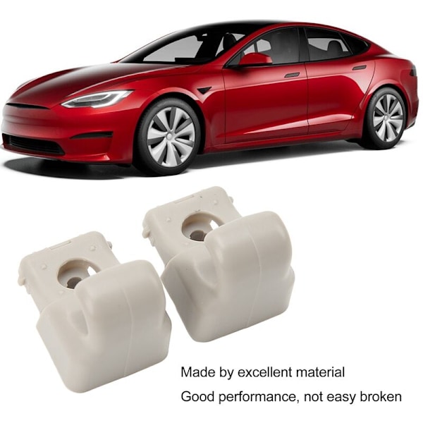 2 st Solskyddsskärmklämmor Vänster Höger Ersättning för Tesla Model 3 2017-2020 1130993-00-A