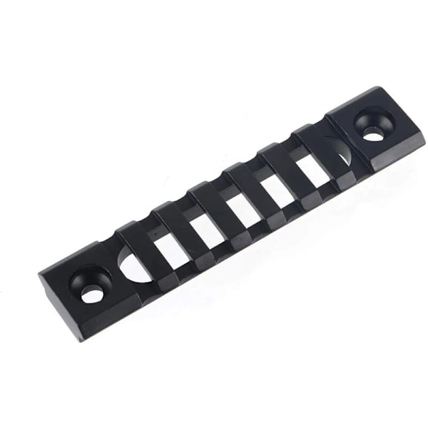 Taktisk til bærbar Keymod skinnesystem Airsoft skinne aluminium 3stk 3/5/7 slots skinnebase kikkertmontering Picatinny skinne