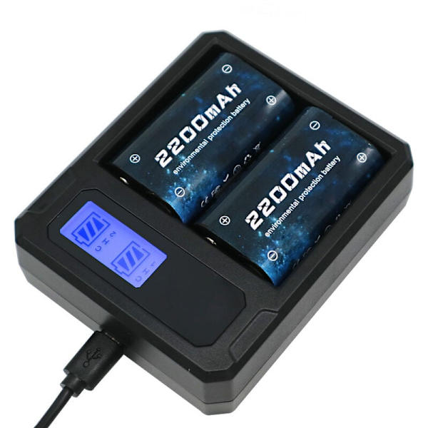 Akkupaketti 2X2550MAh Ladattava Akku Xbox One / Xbox One S / Xbox One X / Xbox One Elite Langaton Ohjain (Akku ja Laturi)