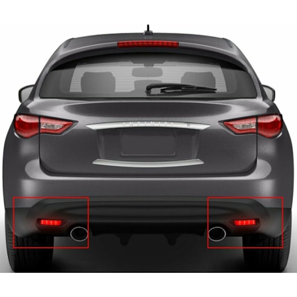 Auton takapuskurin heijastinlamppu LED-jarruvalo Juke Quest Sentra FX35 265605C000