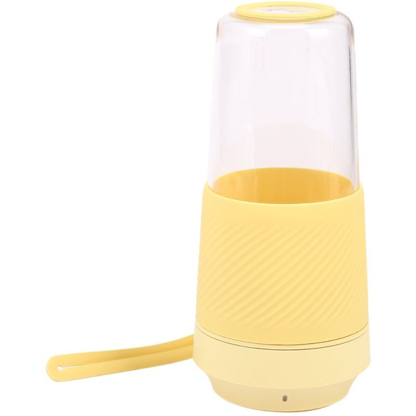 Elektrisk Juicer Elektrisk Bärbar Mini Grönsak Frukt Orange Juice Blender Cup För Flicka Utomhus-Gul