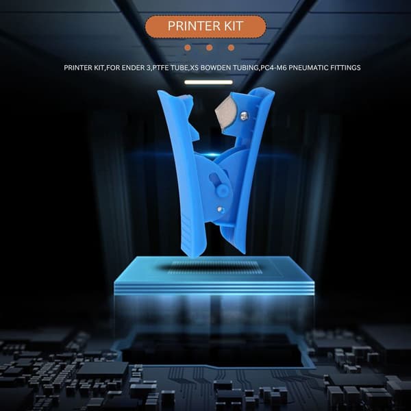 3D-printerkit med rør til Premium XS Bowden 1M, rør, til 3/3 Pro / 5 -10-serien / 10S / 20/20 Pro
