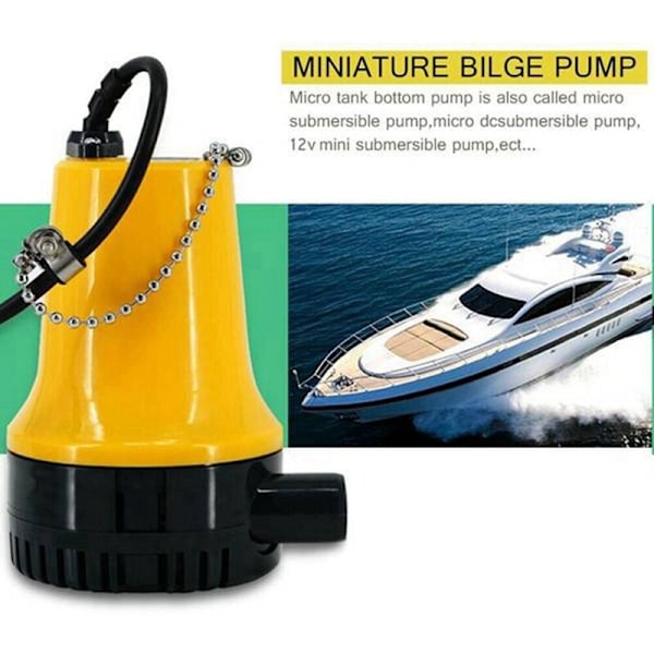 60W 4500L/H 5M DC 24V Solpumpe Motor Børs Sirkulasjon Nedsenkbar Pumpe Irrigasjon Fiske Dam