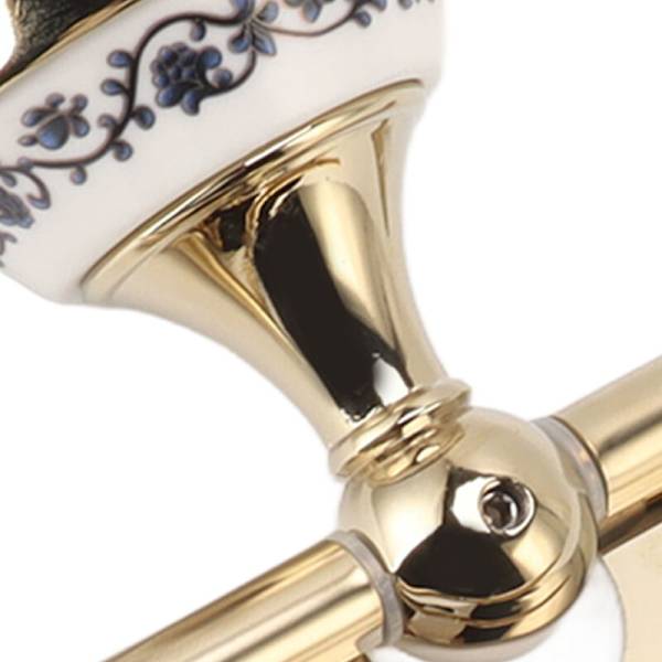 Vintage Guld Toiletpapirholder Tynd Rustfrit Stål Badeværelse Køkken Papirholder